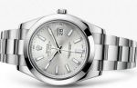 NEW UPGRADED Rolex Datejust II 41mm Replica Watch SS Oyster Silver Face AAA+